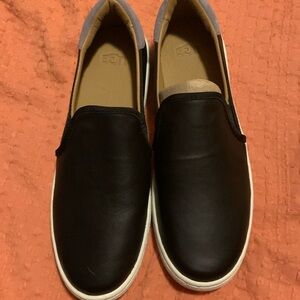 Black slip on Ugg shoes